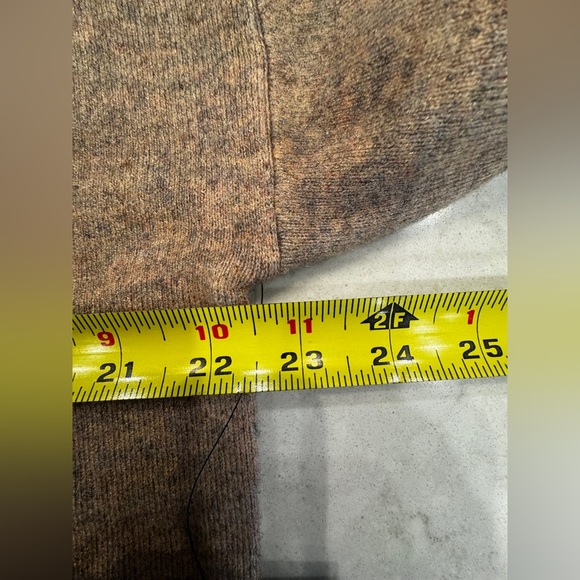 Pomander Place Cozy Tan Vivienne Knit 3/4 Sleeve Dress - Picture 8 of 9